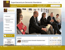 Tablet Screenshot of dementie.be